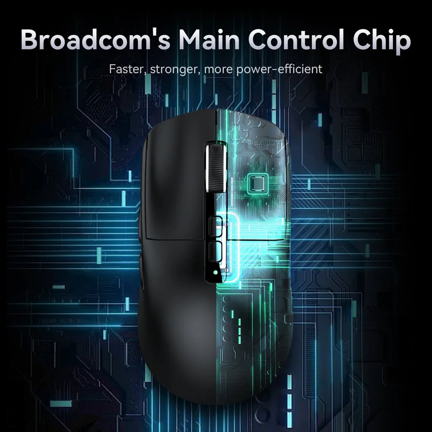 Mouse Gaming - Attack shark x6 paw3395, mouse bluetooth, conexão de três modos, rgb, base de carregamento magnético, macro