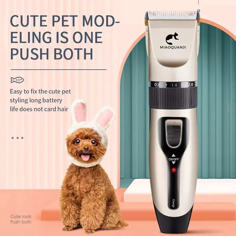Maquina de Tosa Bateria Recarregável Pet Dog Hair Machine Tosa