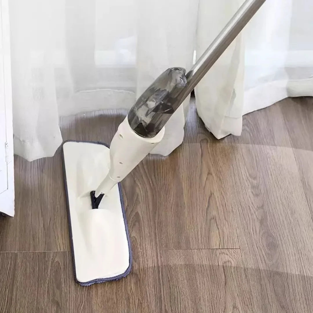 Esfregão Com Spray Para Uso Domestico Seco E Úmido Ideal Para Limpar A Casa