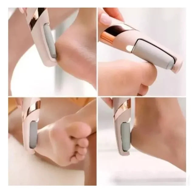 Lixadeira elétrica recarregável conveniente de 360 ° para pés