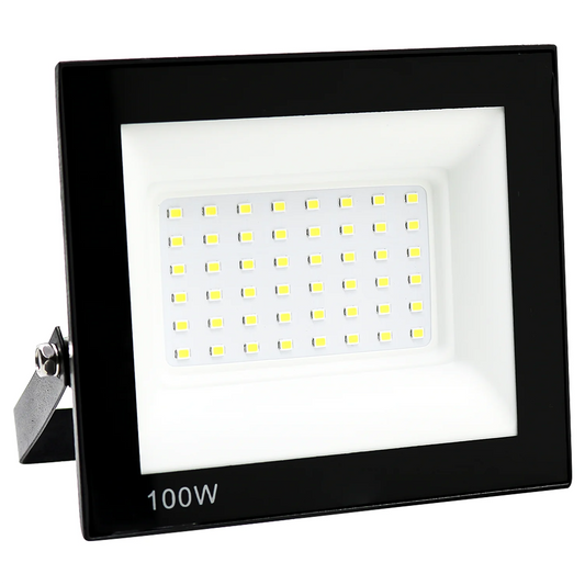 Refletor Led 100W Refletor Bivolt Impermeável Luz Branca Forte