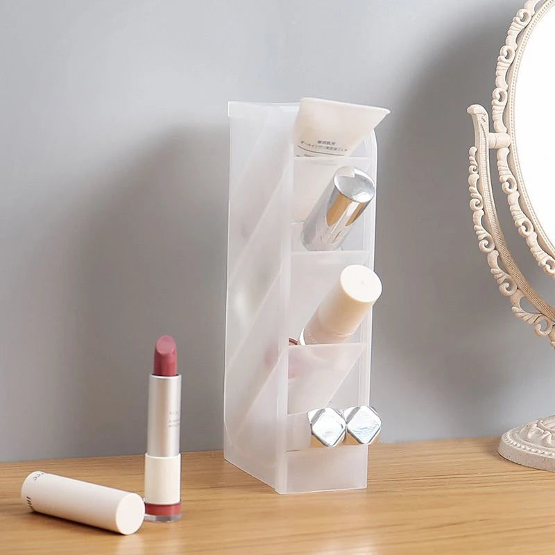 Organizador De Mesa Porta Caneta Lapis Treco Plastico Multiuso Escritório Home Office