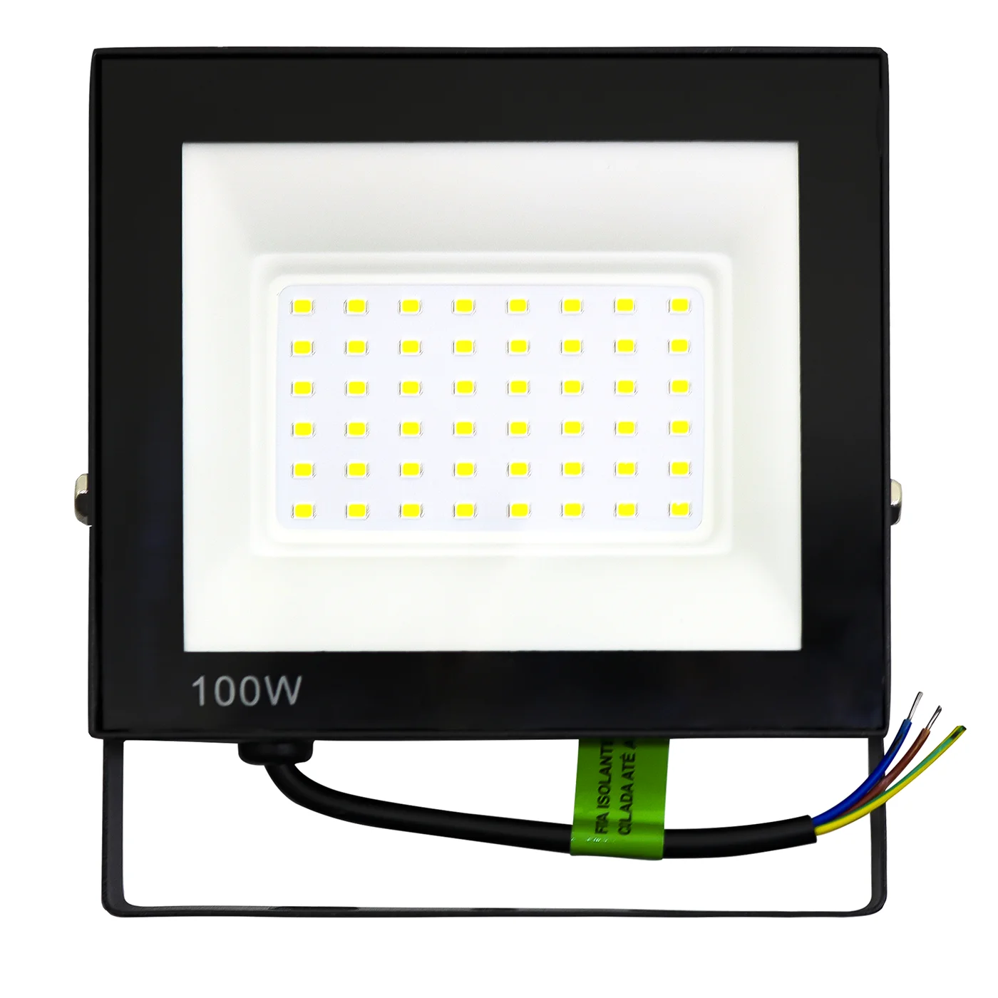 Refletor Led 100W Refletor Bivolt Impermeável Luz Branca Forte