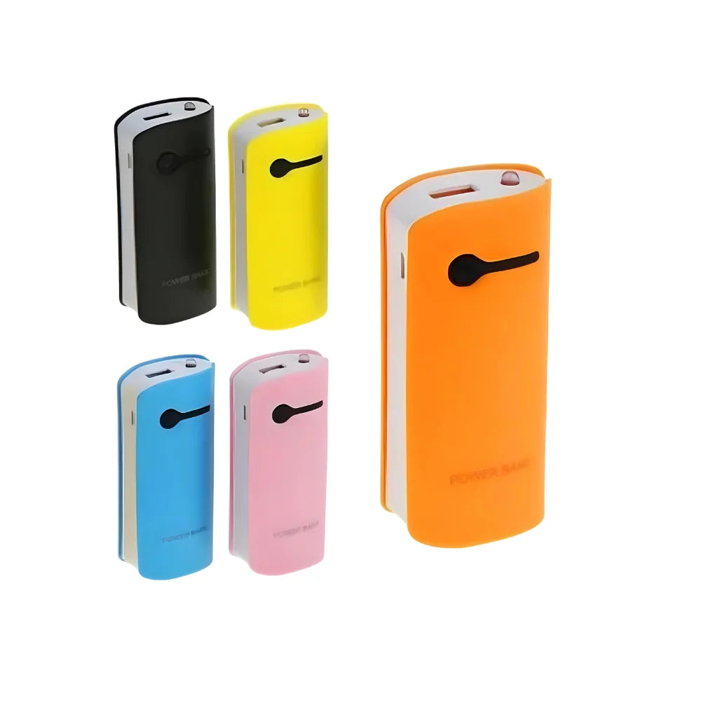 Carregador Portátil Power Bank Sortido Carga Celular Carregador 9600mAh