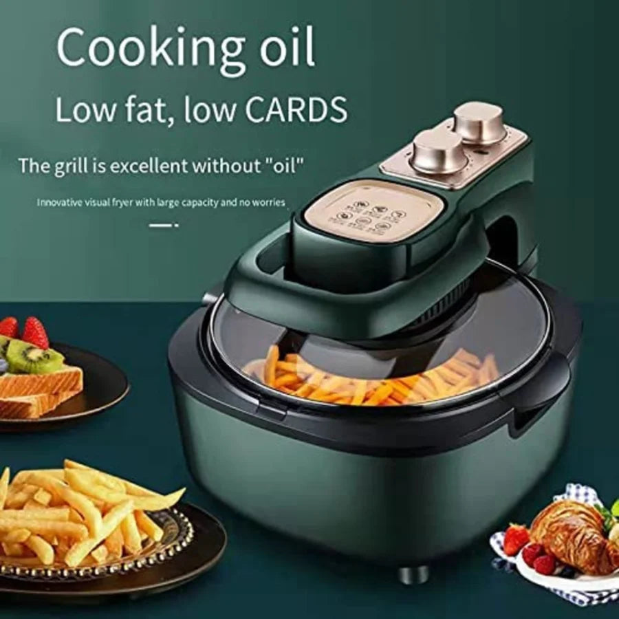 Electric Fryer Air Fryer No Oil 220V 5L 1100W Quick and Practical Healthy Kitchen for your Routine on Day to Day