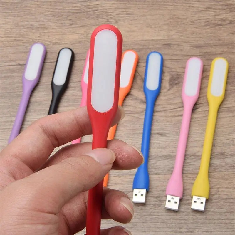 Mini  Lâmpada Dobrável Portátil USB Luz Brilhante Led Para Notebook Laptop Power Bank Luz Flexível Leitura de livro