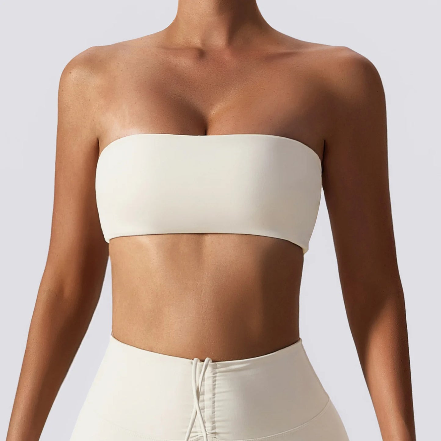 Sutiã esportivo sem alças, top de ginástica feminino, roupas de ioga de secagem rápida, top tubinho feminino, roupa íntima fitness para treino, sutiã feminino