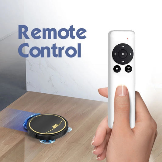 Controle Remoto Inteligente Robô Aspirador, Varrer e Limpar Automáticos, Molhado e Seco, Doméstico