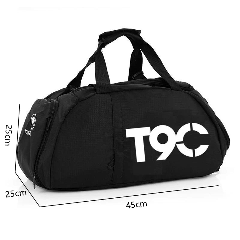 Bolsa De Ginástica Masculina Bolsa Esportiva Bolsa De Ginástica Bolsa Esportiva Fitness Bolsa De Viagem Feminina Com Espaço Separado Para Sapatos Mochila Esportiva