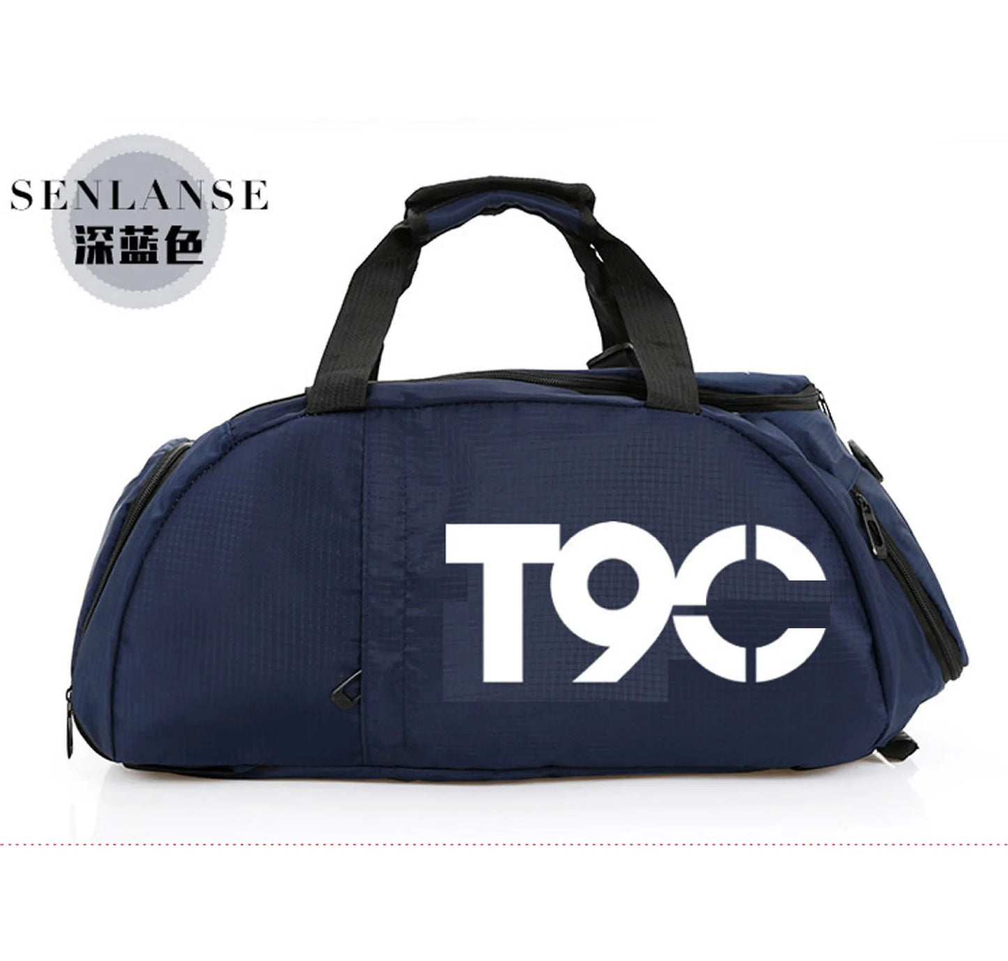 Bolsa De Ginástica Masculina Bolsa Esportiva Bolsa De Ginástica Bolsa Esportiva Fitness Bolsa De Viagem Feminina Com Espaço Separado Para Sapatos Mochila Esportiva