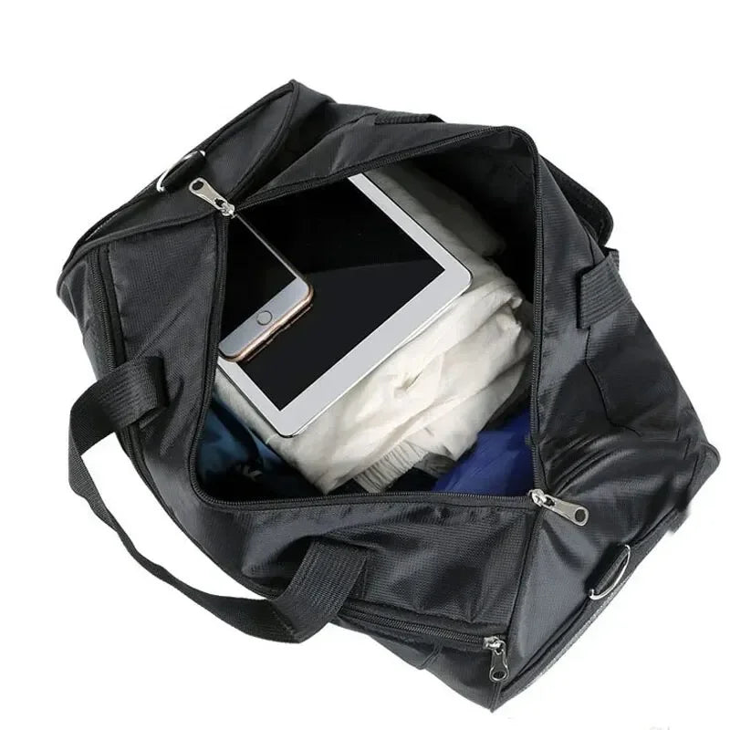 Bolsas de ginástica de nylon à prova d'água para ioga ao ar livre, bolsa de treinamento esportivo, bolsa de mão para homens e mulheres, fitness, viagem, armazenamento, bolsa esportiva crossbody