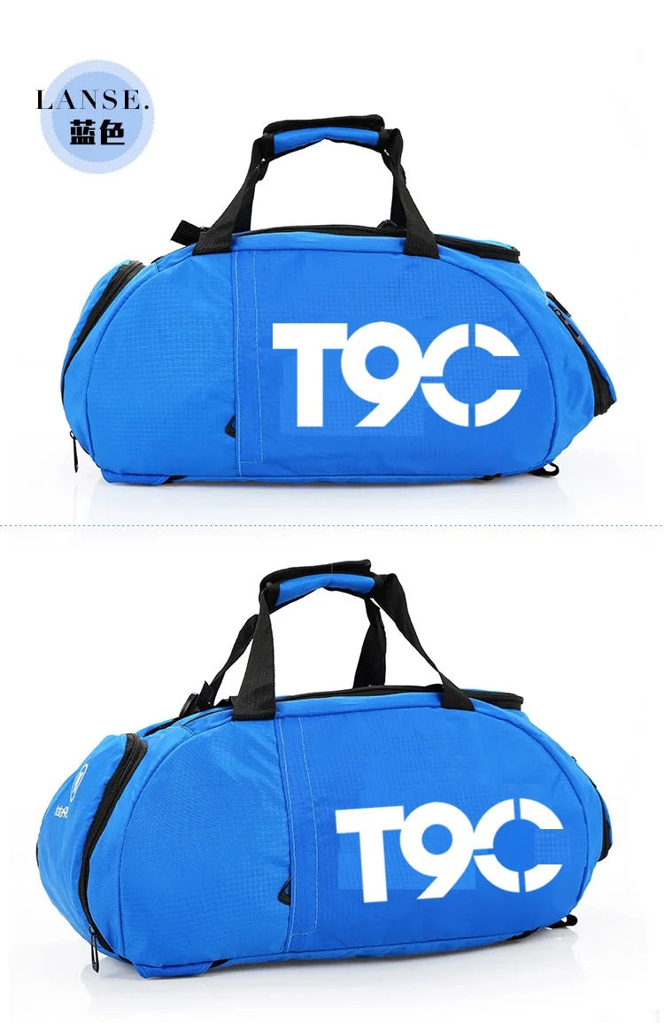 Bolsa De Ginástica Masculina Bolsa Esportiva Bolsa De Ginástica Bolsa Esportiva Fitness Bolsa De Viagem Feminina Com Espaço Separado Para Sapatos Mochila Esportiva
