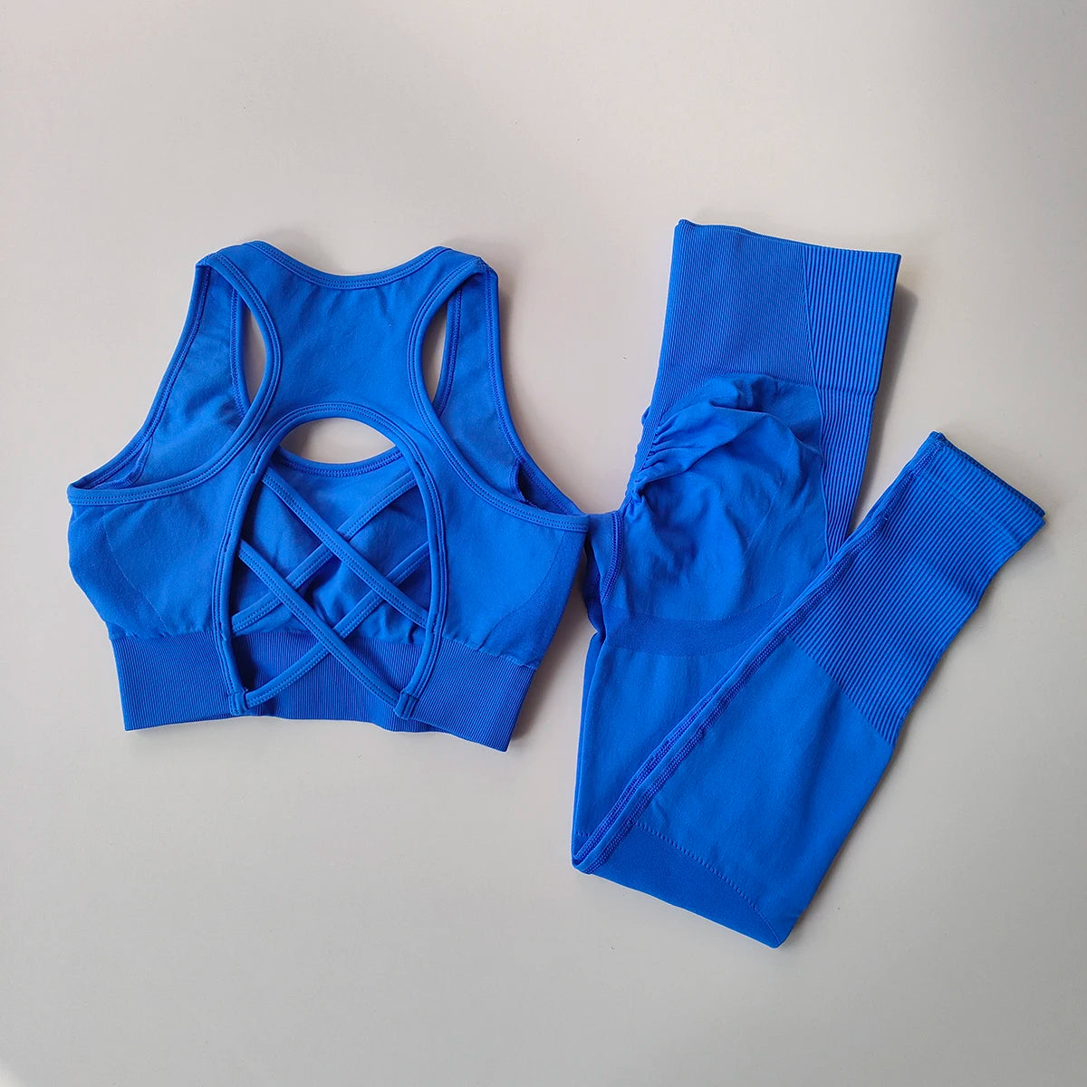 Tracksuit Feminino, Conjuntos De Ioga Fitness, Roupa Esportiva Feminina, Sutiã Esportivo De Treino, Leggings De Cintura Alta, Roupa De Ginástica Esportivo Sem Costura