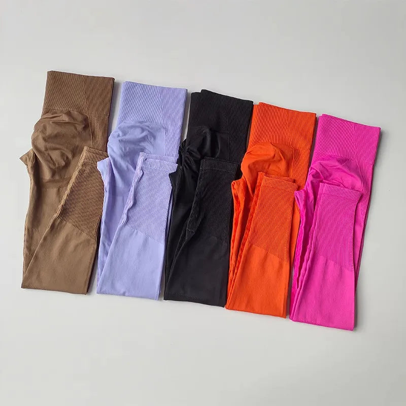 Tracksuit Feminino, Conjuntos De Ioga Fitness, Roupa Esportiva Feminina, Sutiã Esportivo De Treino, Leggings De Cintura Alta, Roupa De Ginástica Esportivo Sem Costura