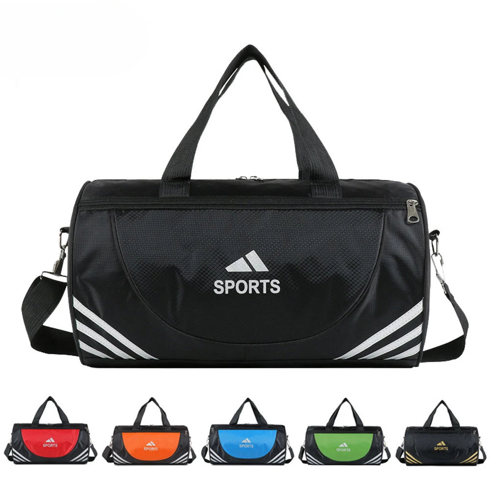 Bolsas de ginástica de nylon à prova d'água para ioga ao ar livre, bolsa de treinamento esportivo, bolsa de mão para homens e mulheres, fitness, viagem, armazenamento, bolsa esportiva crossbody
