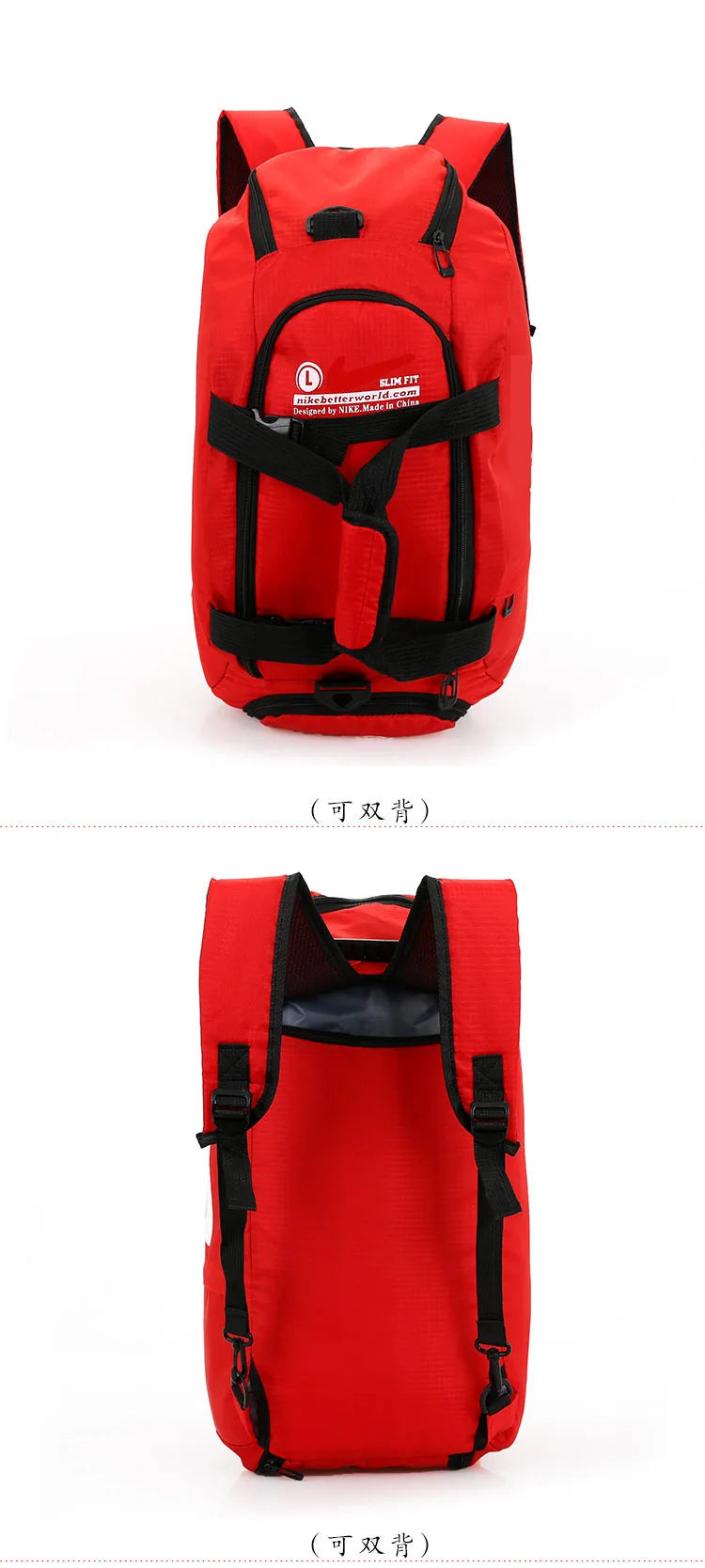 Bolsa De Ginástica Masculina Bolsa Esportiva Bolsa De Ginástica Bolsa Esportiva Fitness Bolsa De Viagem Feminina Com Espaço Separado Para Sapatos Mochila Esportiva