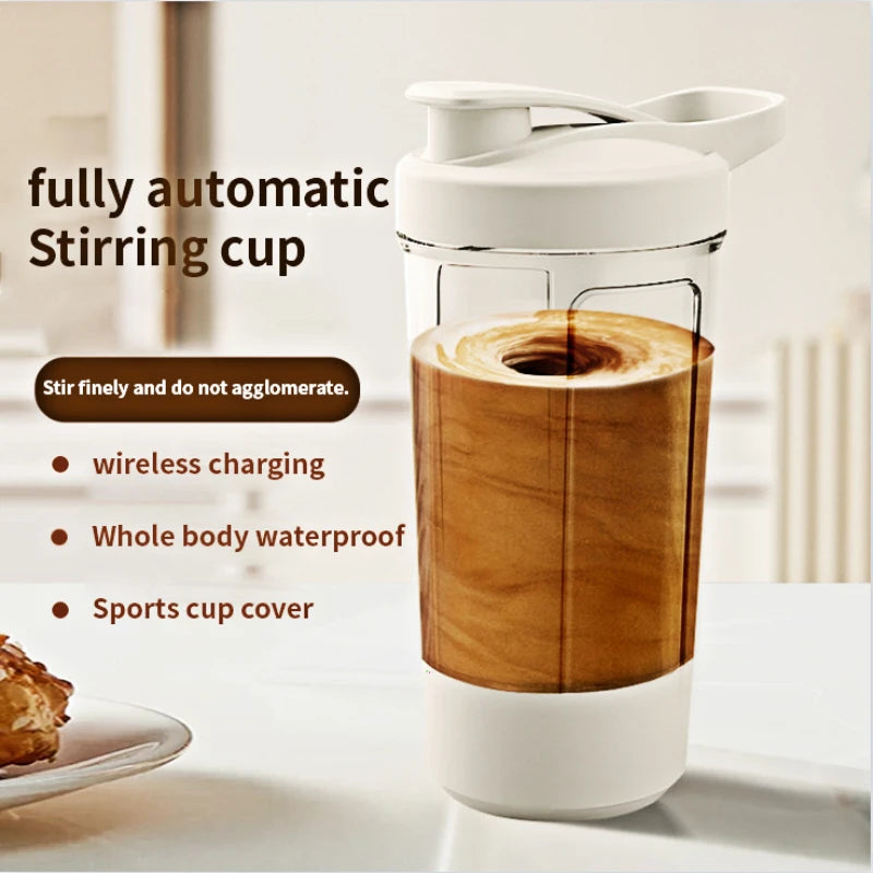 Novo Copo Agitador Autoagitador Recarregável USB para Shakes de proteína, shakes de substituição de refeição, copos de mistura esportivos portáteis
