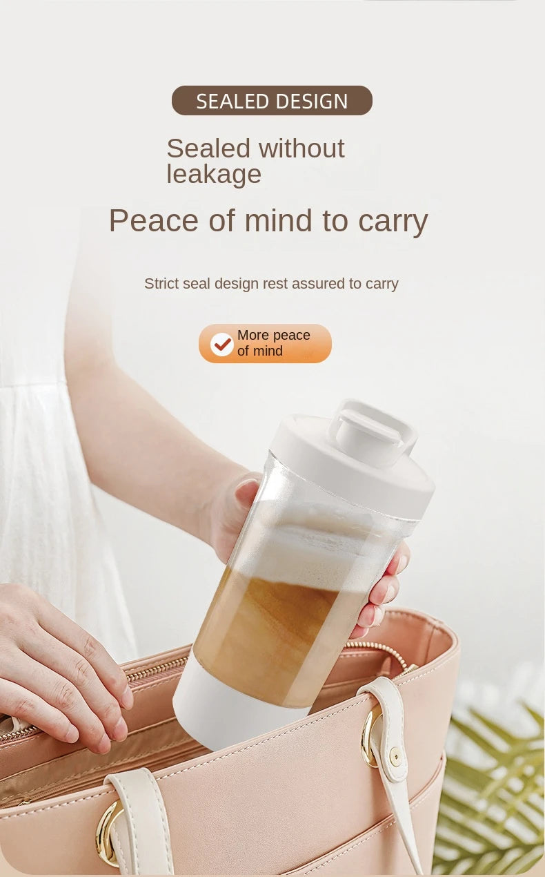 Novo Copo Agitador Autoagitador Recarregável USB para Shakes de proteína, shakes de substituição de refeição, copos de mistura esportivos portáteis
