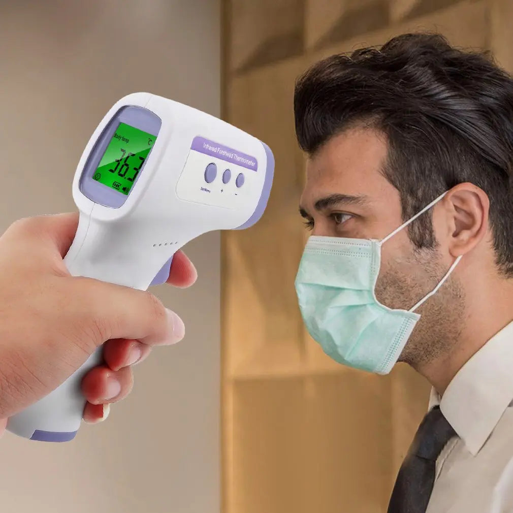 Termômetro Digital Infravermelho Sem Contato para Bebê e Adultos, Ferramenta Médica, medida de temperatura corporal