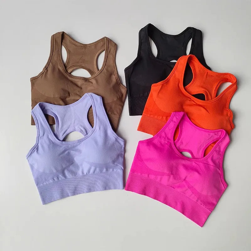 Tracksuit Feminino, Conjuntos De Ioga Fitness, Roupa Esportiva Feminina, Sutiã Esportivo De Treino, Leggings De Cintura Alta, Roupa De Ginástica Esportivo Sem Costura