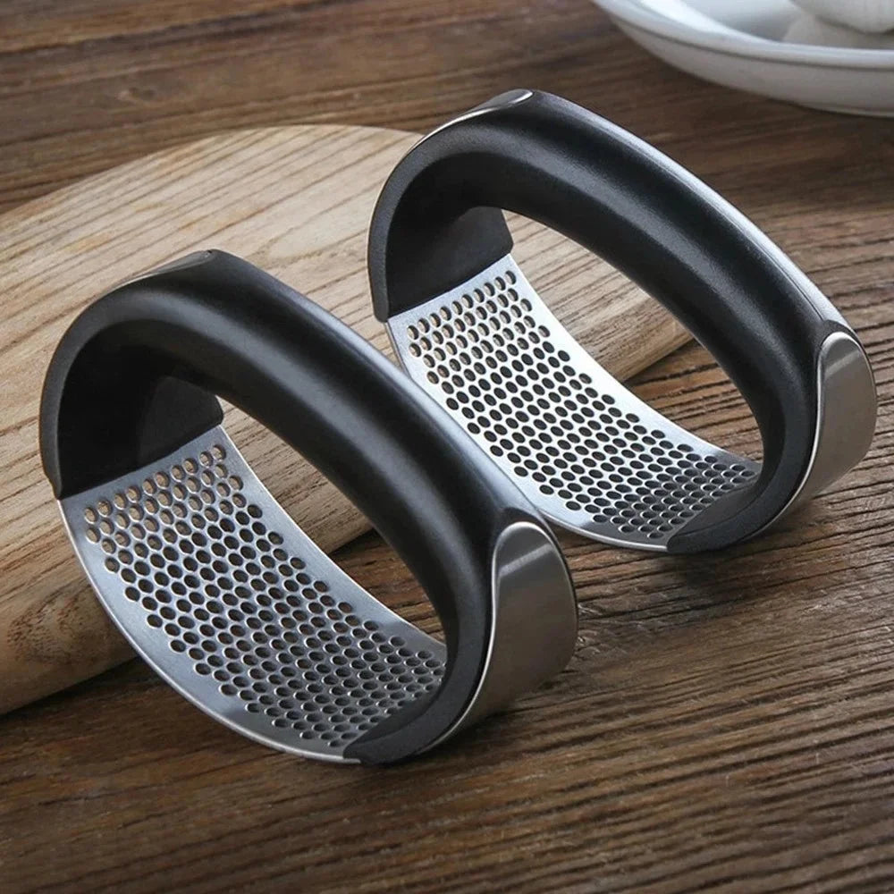 Espremedor Amassador Triturador De Alho Manual Cozinha Inox