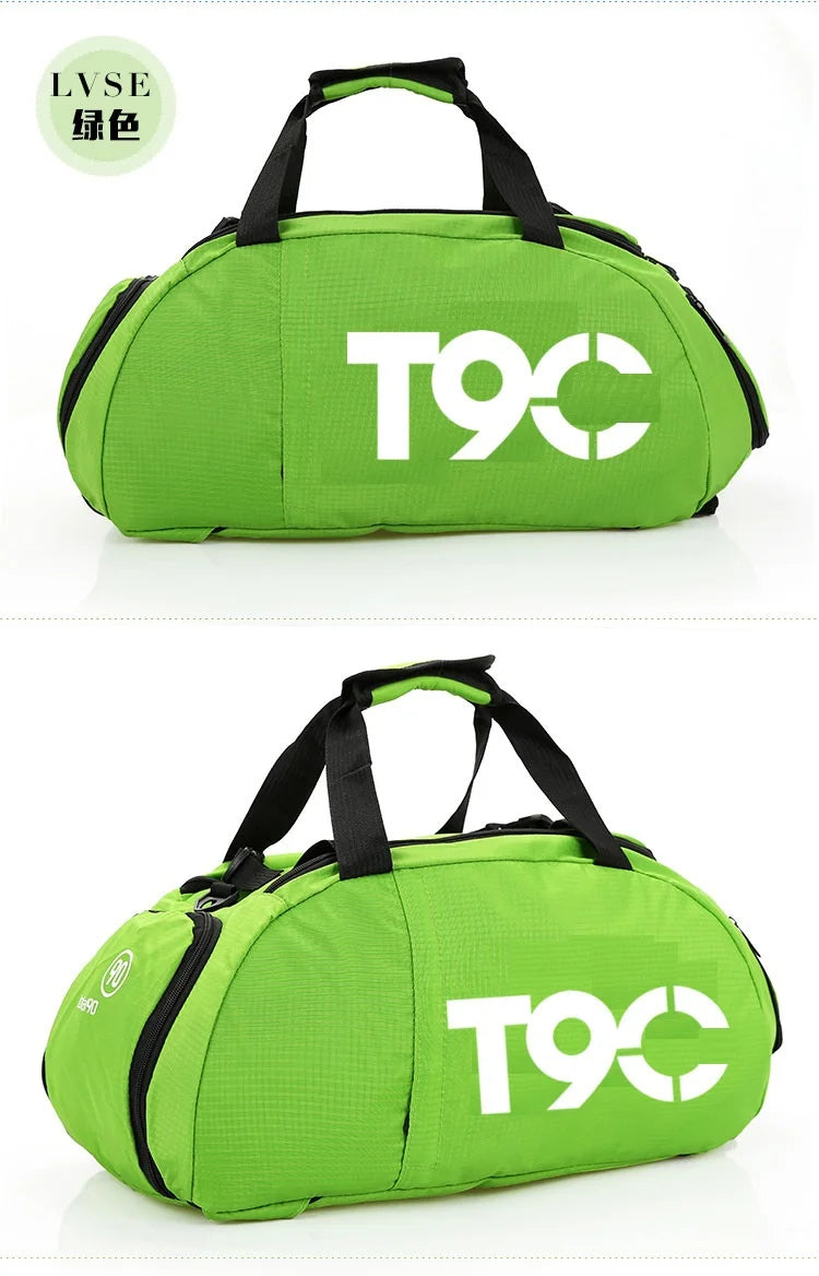 Bolsa De Ginástica Masculina Bolsa Esportiva Bolsa De Ginástica Bolsa Esportiva Fitness Bolsa De Viagem Feminina Com Espaço Separado Para Sapatos Mochila Esportiva