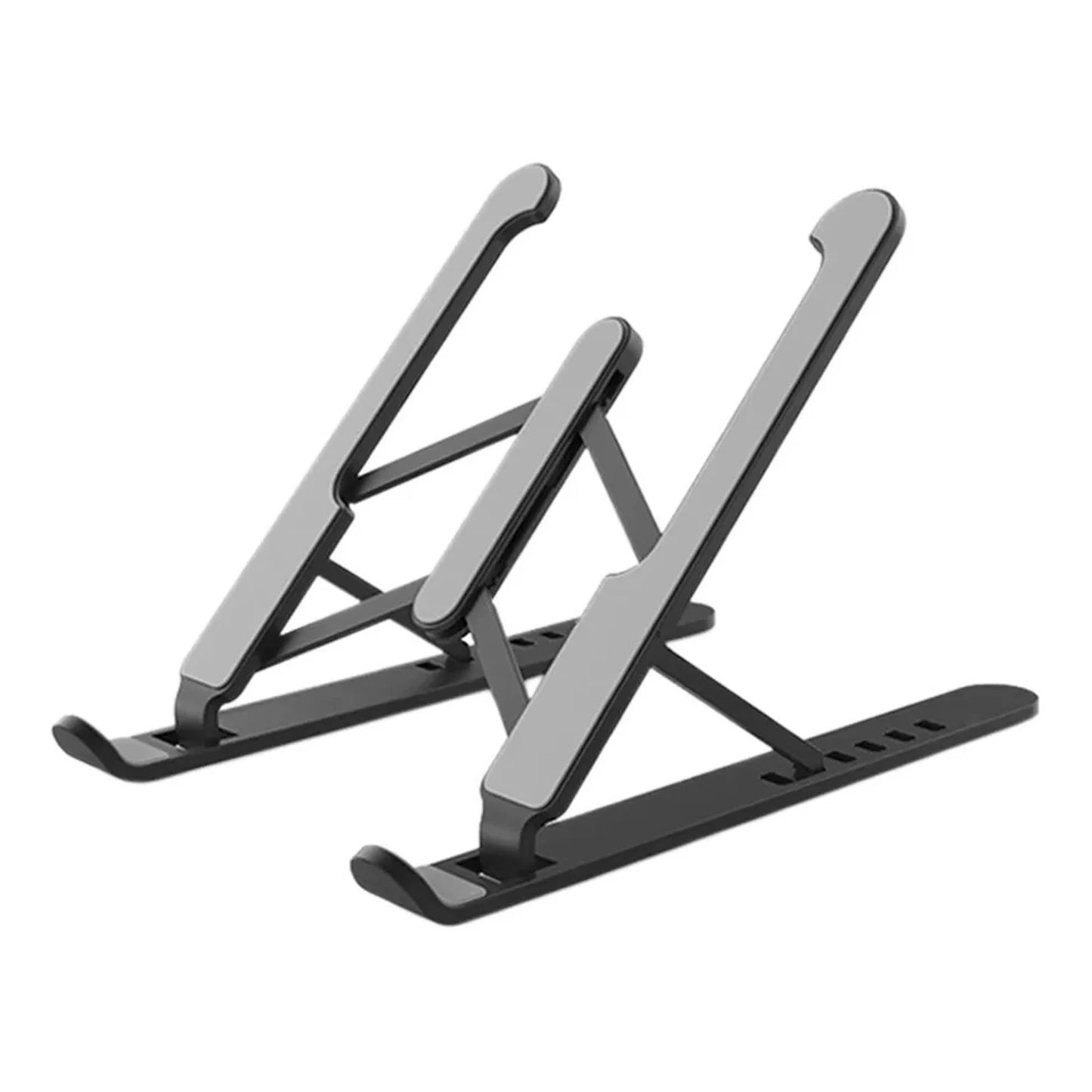 Suporte Base Preto Dobrável Ergonomico Ajustavel Para Notebook Laptop Macbook Portatil Suporte para Notebook
