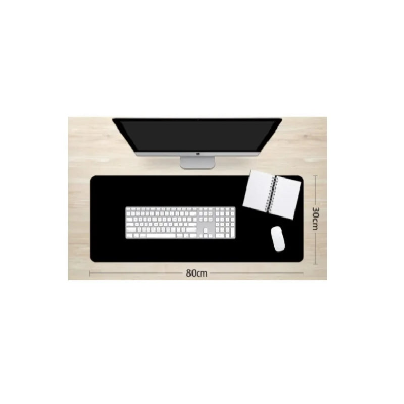 Mousepad Mouse Pad Gamer 30 X 80 Preto Speed Grande M3080 Teclado Streamer Home Office Computador Vermelho Preto Azul